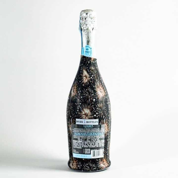 Beau Bottles - Wholesale Wine Gift Bag - Beau Bottles NYE Fireworks- Prosecco Collection3