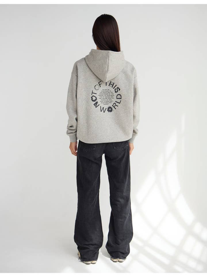 Elevated Faith - Wholesale Hoodie - Women's - Not of This World Beige Unisex Hoodie4