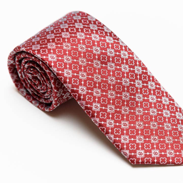 OU Architecture Tie for wholesale by William and Lauren