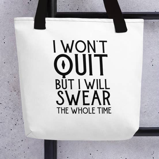 Tragetasche - Ich werde schwören für den Großhandel von Ninja Focused