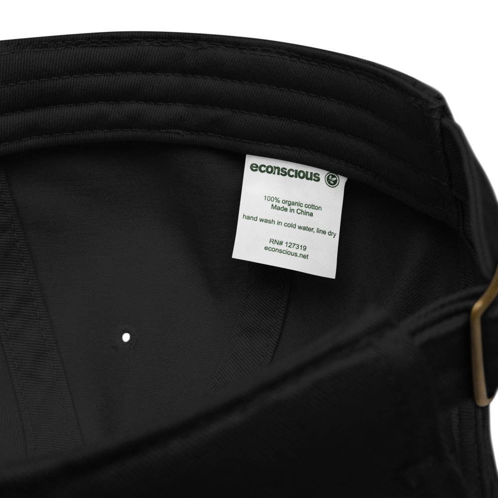 Sincerely, Rob - Wholesale Baseball Cap - Unisex - "Slice of Life." Organic dad hat (adult size)4