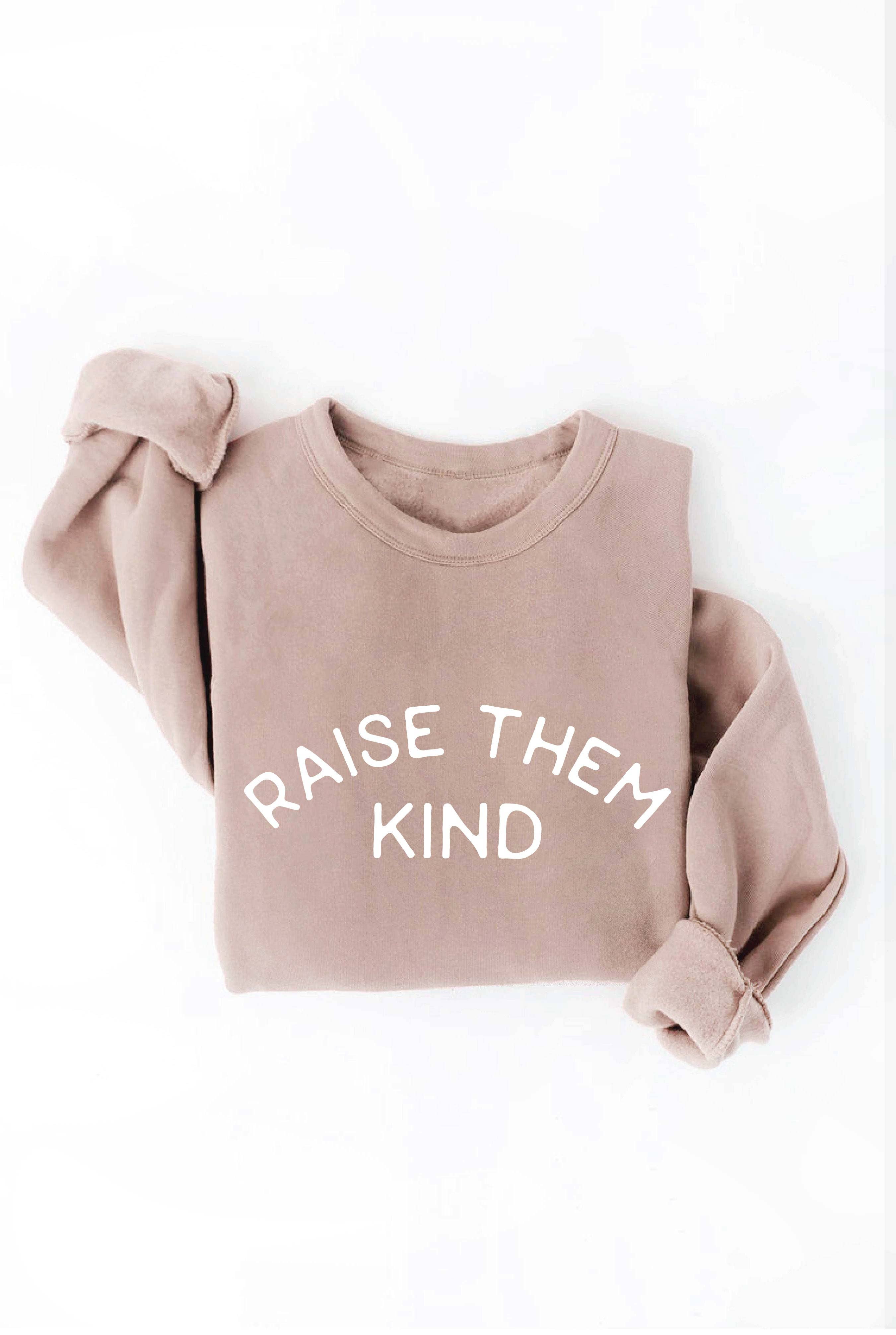 OAT COLLECTIVE - Wholesale Graphic Sweatshirt - Women's - RAISE THEM KIND Graphic Sweatshirt2