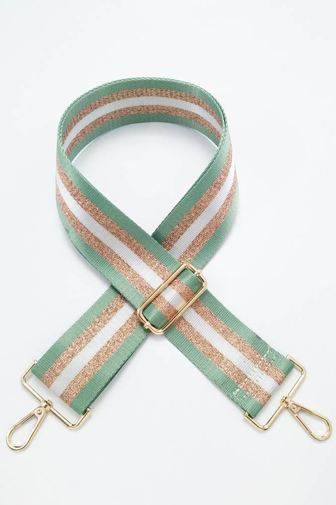 Hana – wholesale Väskremmar – Dam – Väska med randigt mönster, justerbar rem4