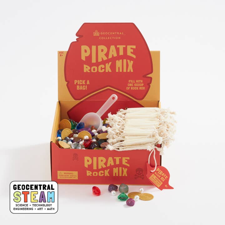 Pirate Countertop Scoop Rock Mix | Just mix and scoop! for wholesale by GeoCentral
