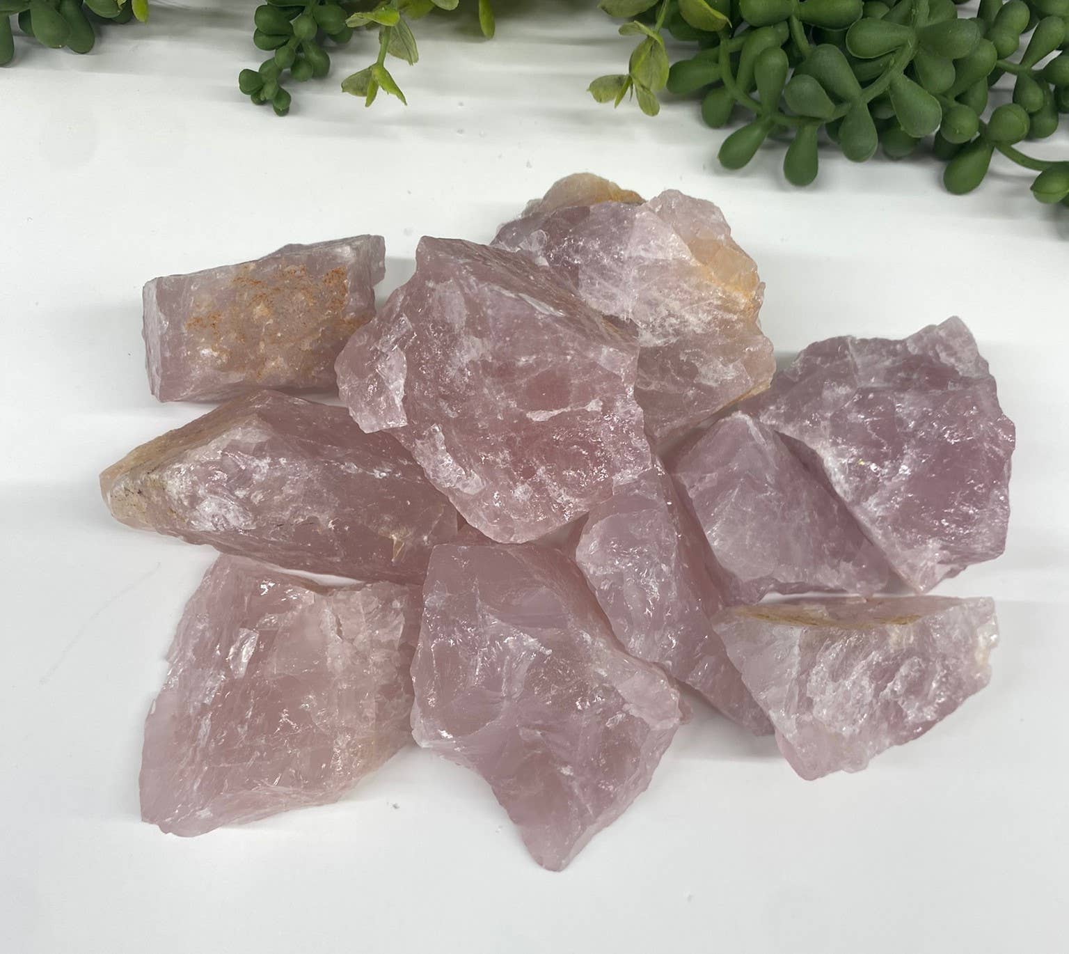 Meraki Gemstones - Vente Pierre et cristal de spiritualité - Quartz rose brut (1,5 à 3 pouces)1
