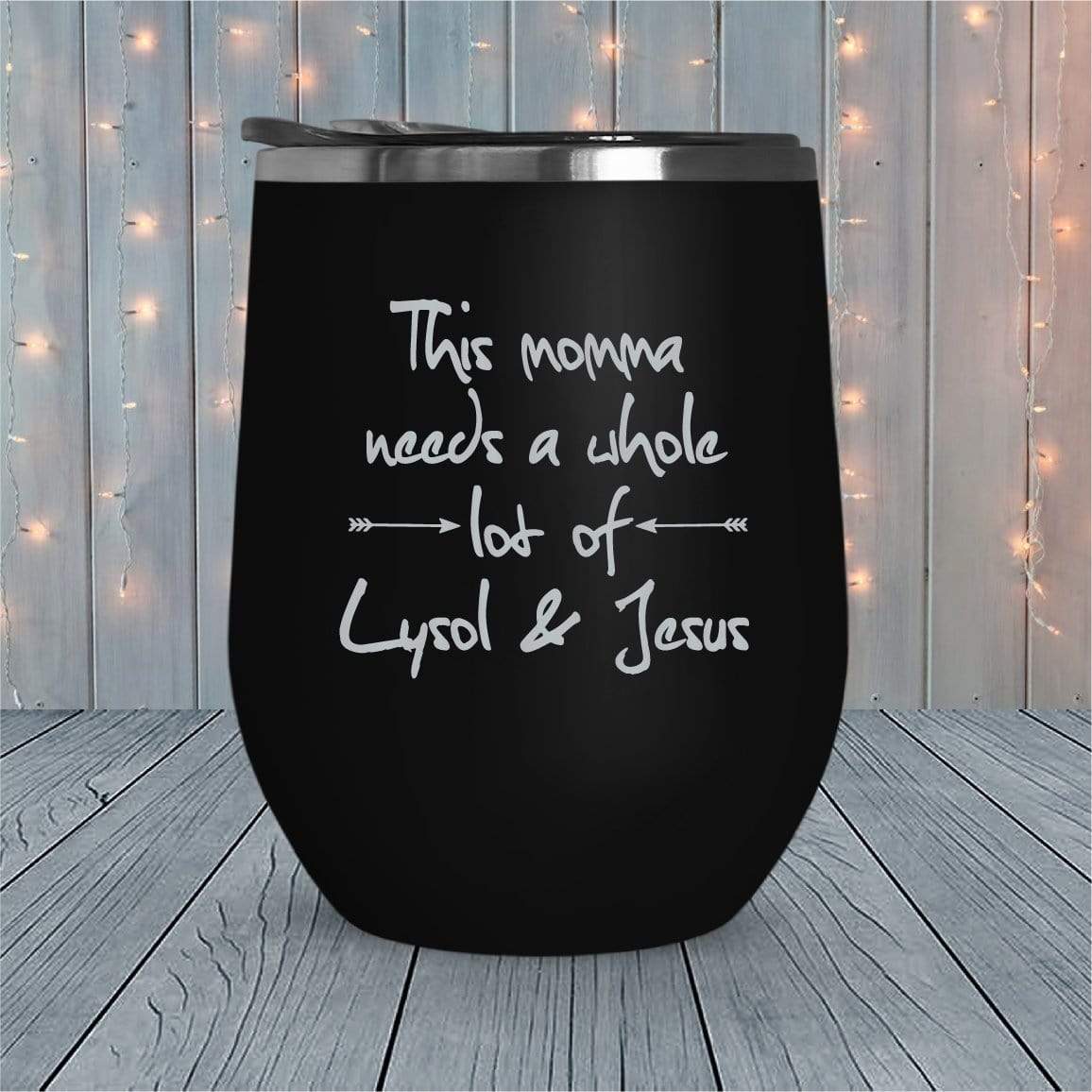 21 Threads - Vendita all'ingrosso Bicchiere/tazza termica - Bicchieri incisi al laser Lysol e Jesus8