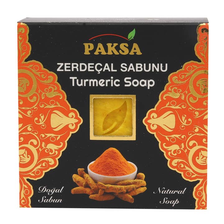 Levant’s Naturals - Vendita all'ingrosso Saponette - Sapone alla curcuma Paksa