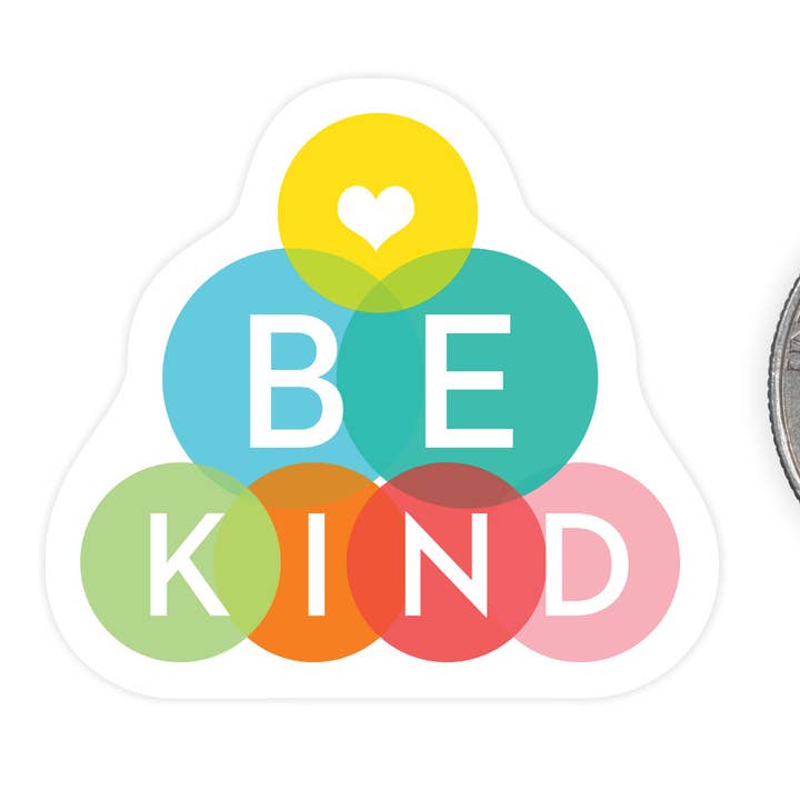 Be Kind - Mini-Aufkleber für den Großhandel von Nice Enough Stickers