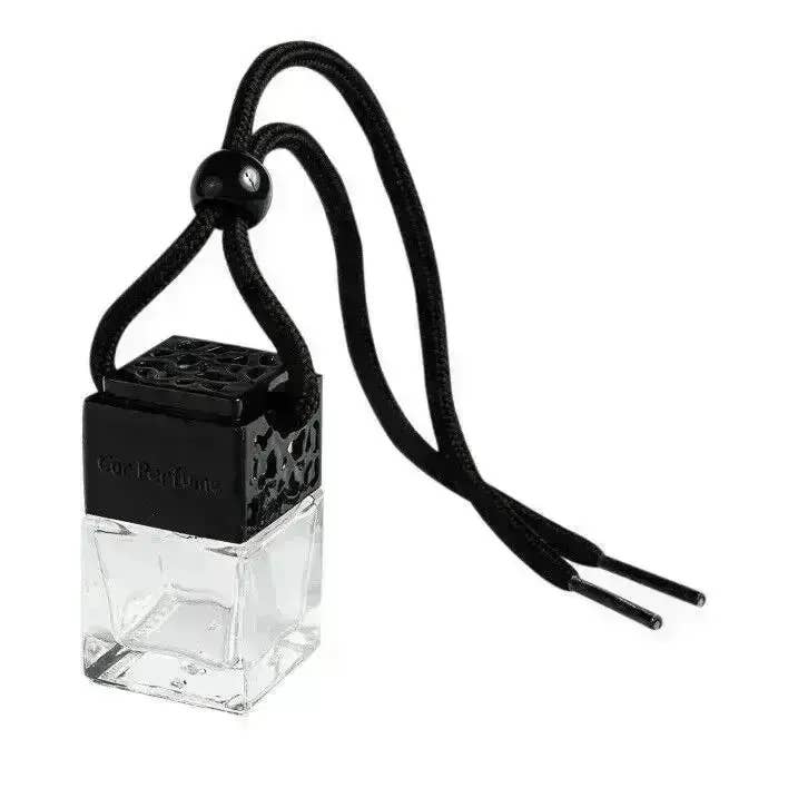 Empty Hanging 8ml Glass Car Air Freshener Diffuser Bottle for wholesale by The Sunnah Path