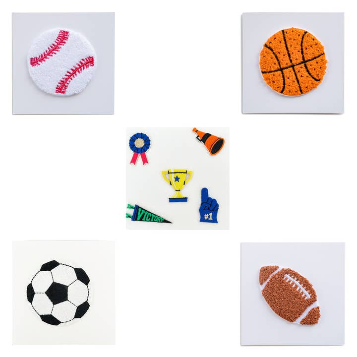 Patchs Good Sport - 5 options de style pour la vente par Jollity & Co. + Daydream Society