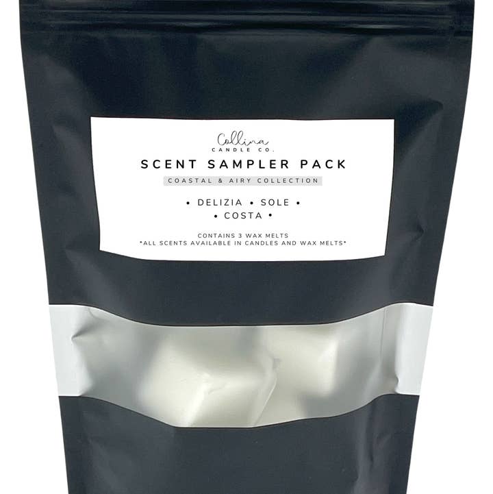 Collina Candle Co., LLC - Wholesale Wax Melt - Coastal & Airy Wax Melt Sampler Pack0