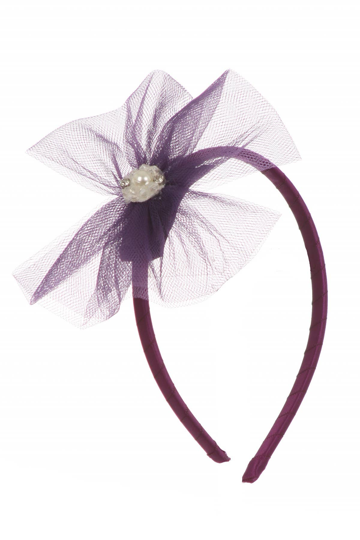 Kid's Dream - Wholesale Fashion Headband - Kids - Illusion Bow Pearl Headband8