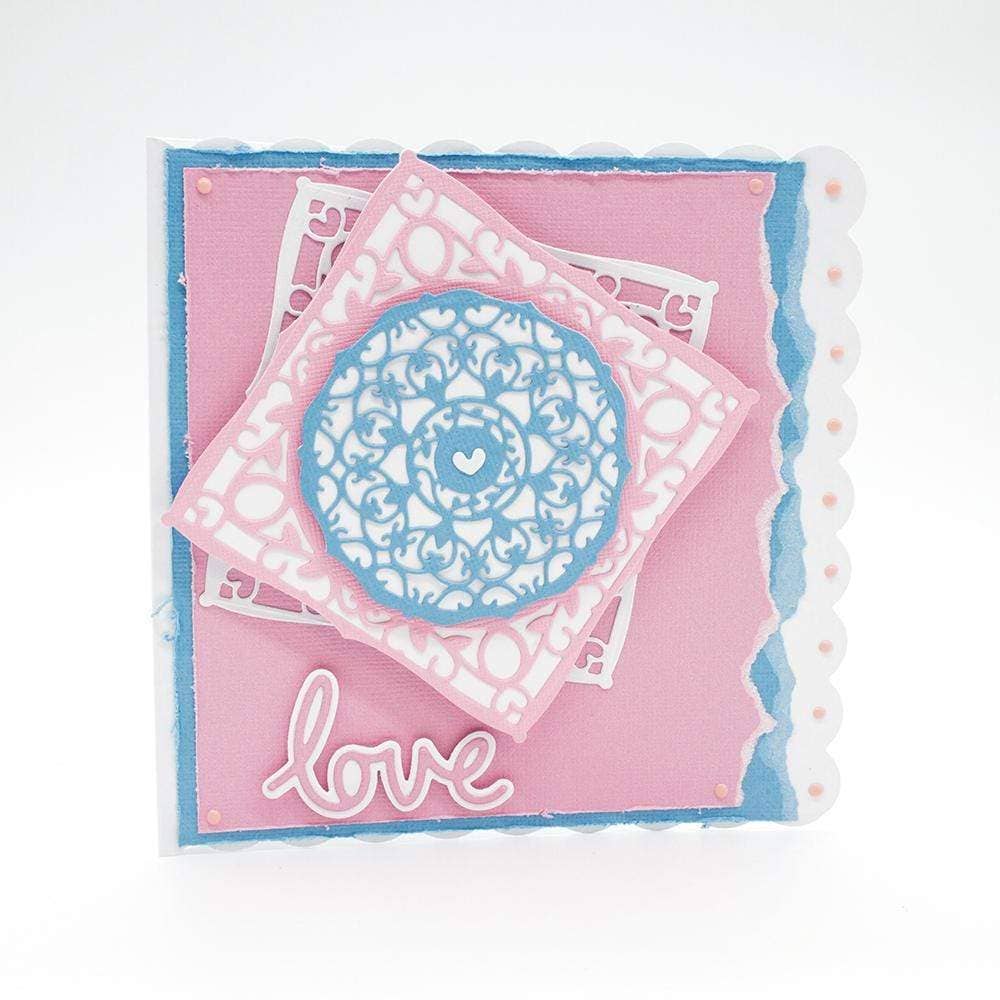 Tonic Studios – wholesale Craft supplies – Tonic Studios - Mini Devoted Doily Die Set  - 4462E8