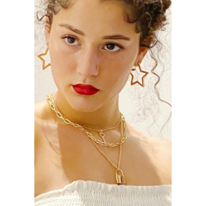 Ellison+Young - Wholesale Pendant/Charm Necklace - Layered Locket & Key Necklace1