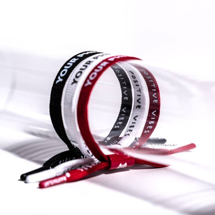 Rastaclat - Wholesale Woven/Braided Bracelet - Printed Customizable Single Lace Bracelet