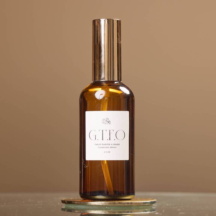 (G.T.F.O) Palo Santo & Sage Cleansing Spray for wholesale by Black Moon Co.