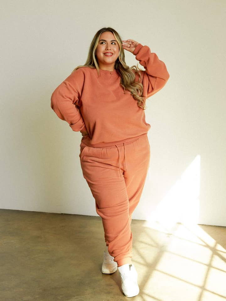 Calça de moletom Tierra por atacado de Jen Zeano Designs