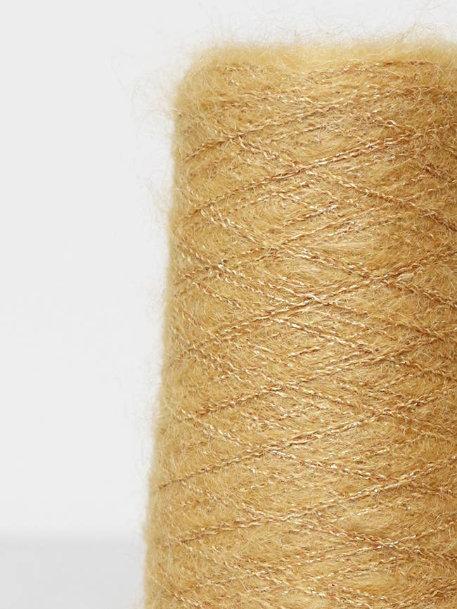 DHG – Engroshandel Garn – FLUFFY LAMÈ 100 g garn – skinnende alpaka1