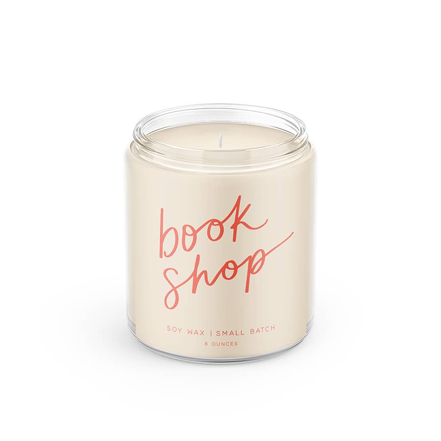 Poured Goods - Wholesale Jar/Filled Candle - Book Shop - Candle