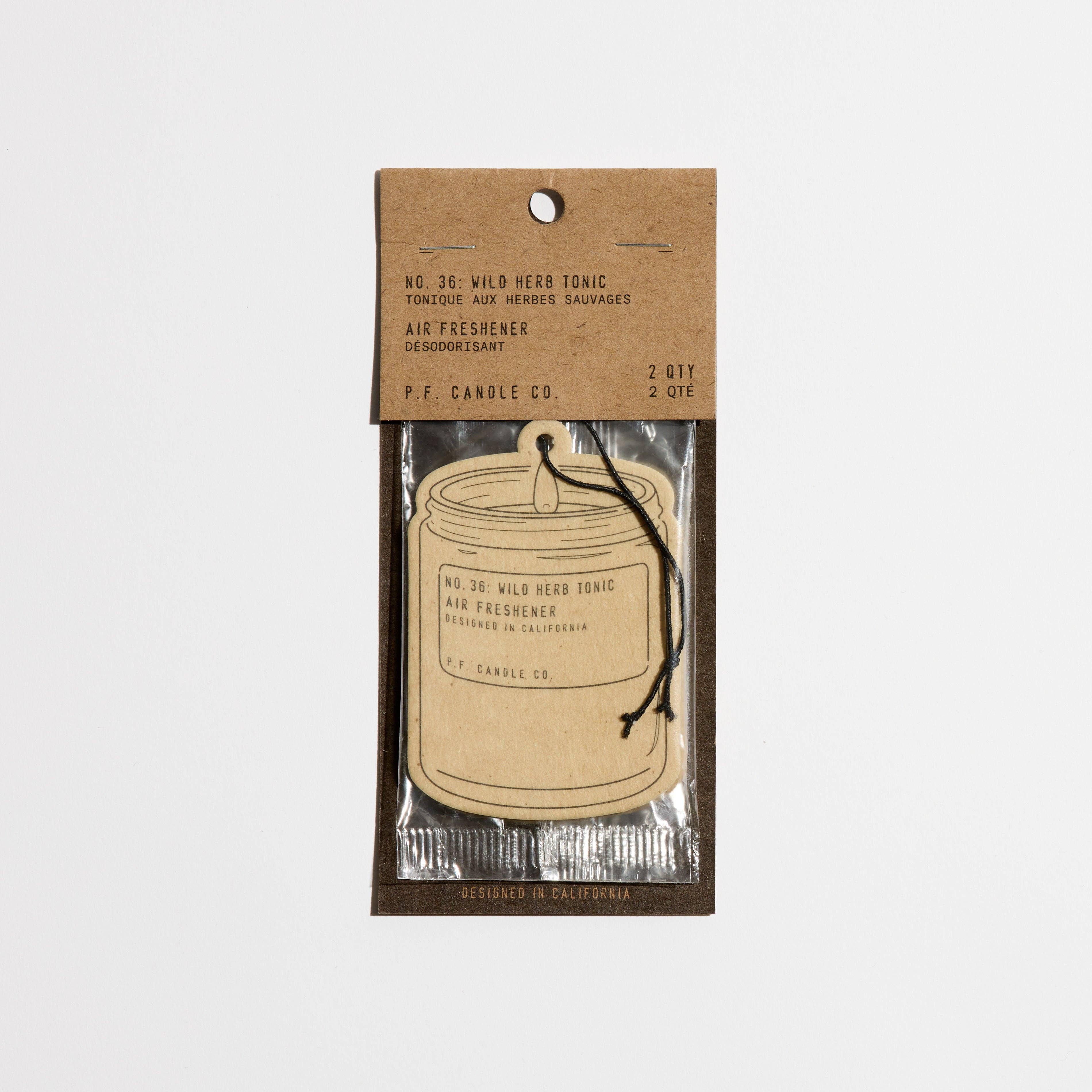 P.F. Candle Co. - Wholesale Air Freshener - Wild Herb Tonic– Air Freshener1