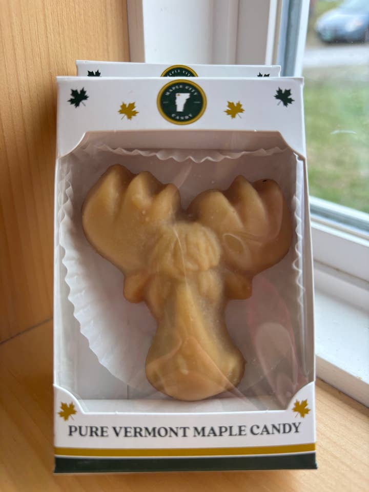 Pure Vermont Maple Candy - Moose - 1.5 oz. for wholesale by Maple City Candy