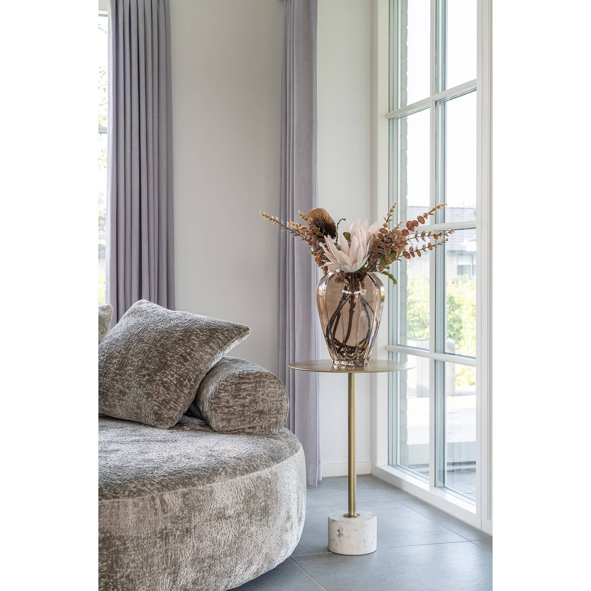 Brown Vase brown. Ø22x29 cm for wholesale on Faire3