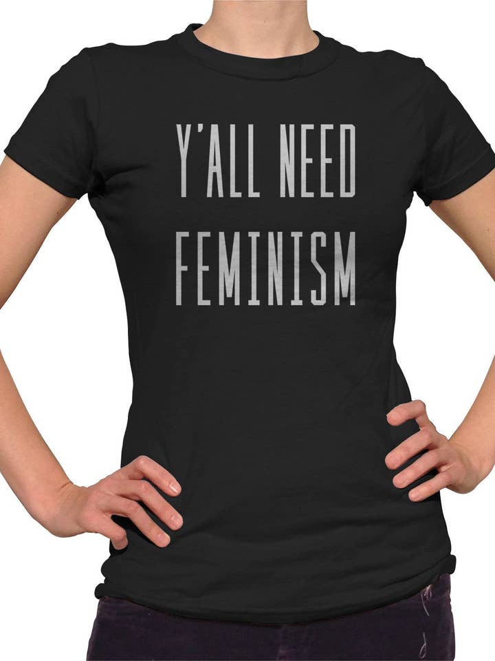 Maglietta da donna Y'All Need Feminism per la vendita all'ingrosso da parte di Boredwalk