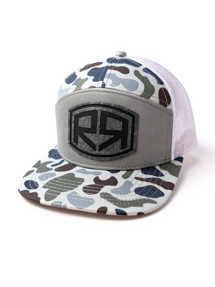 Lost Hat- SA7AGE - FB - Gray/White - Denim for wholesale by River and Ray