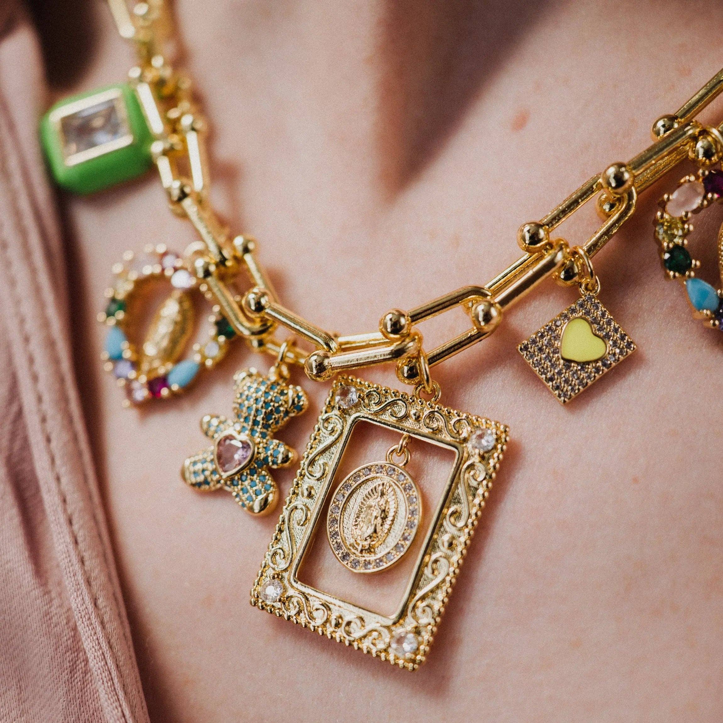 PHOEBE´S - Vendita all'ingrosso Collana con ciondolo/pendaglio - Collana della Vergine Maria, Gioielleria Cattolica2