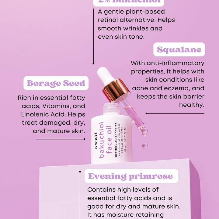 EwaliBeauty – wholesale Facial oil – Bakuchiol Face Oil9