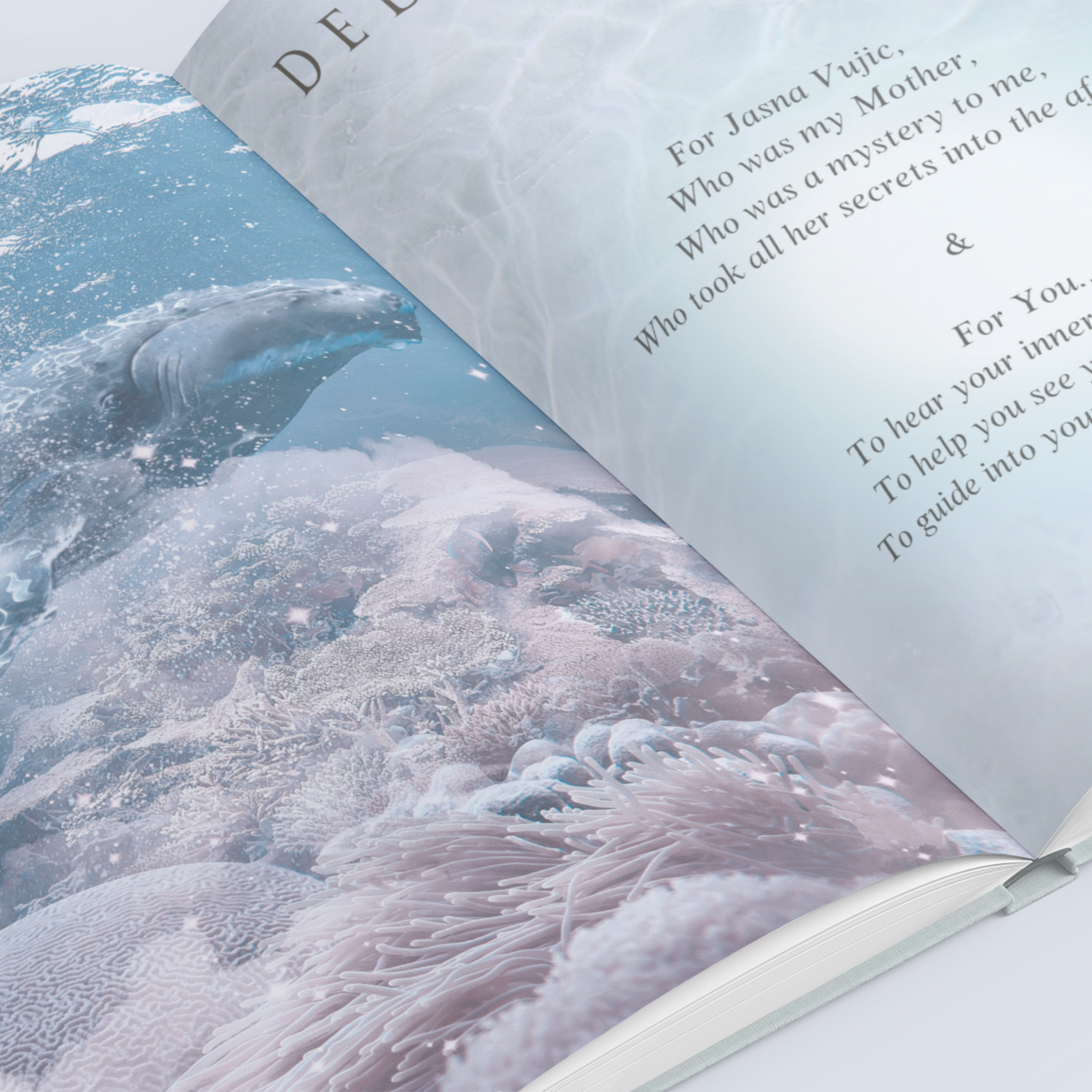 LevietateCo - Vente Cartes de tarot - Oracle Salt Water Spirit | Oracle Océanique | Détails en feuille holographique3