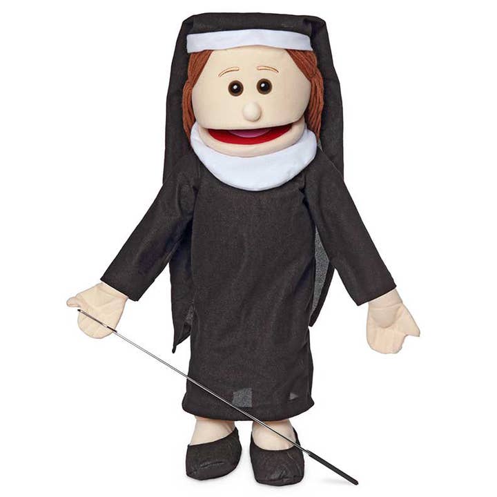 Silly Puppets Nonne, Pêche (25") pour la vente par Silly Puppets