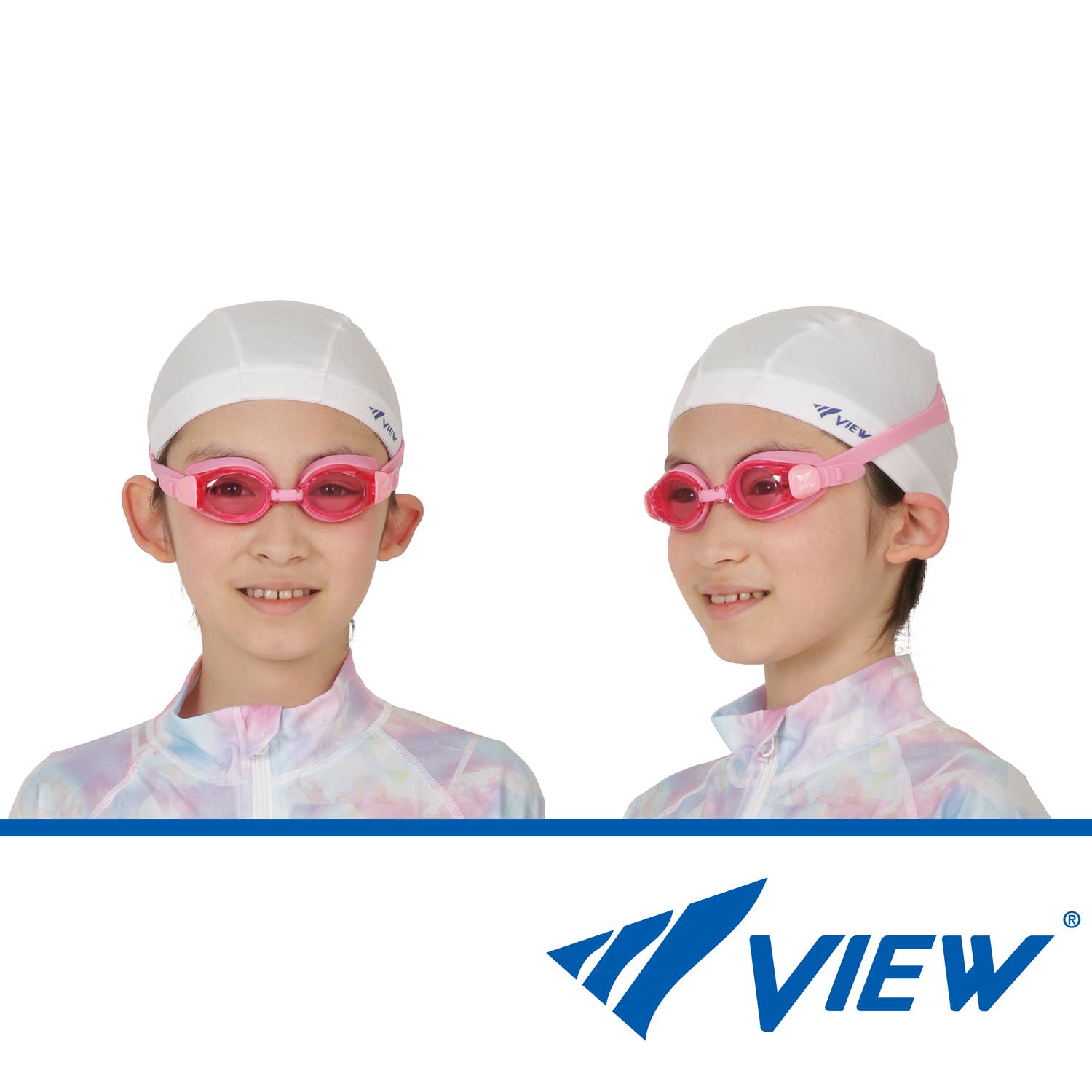 Snorkeling Beach - Wholesale Swim Goggles - Kids & Baby - Youth SWIPE Anti-fog Swim Goggles Age 4-9 | VIEW V-730JASA3