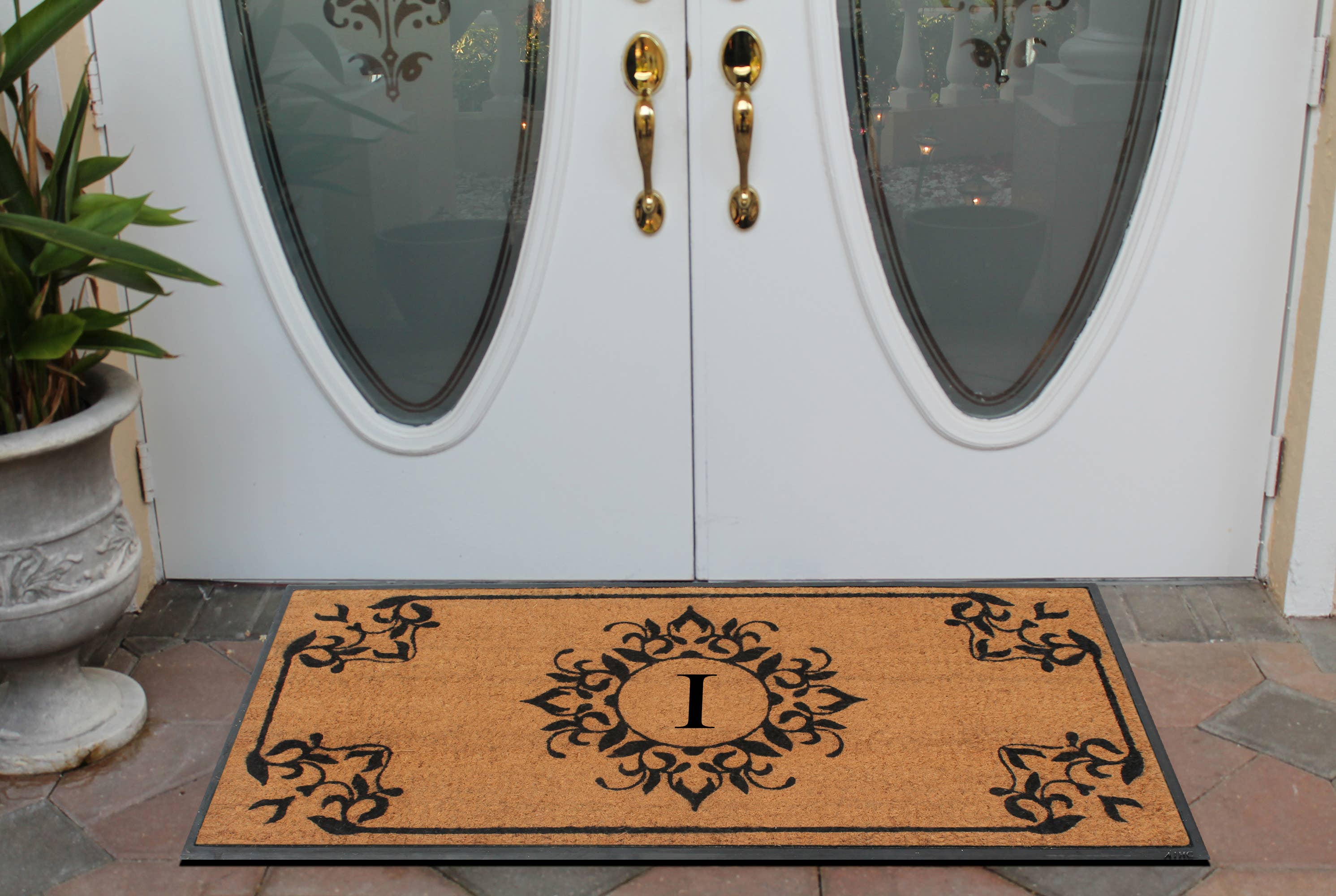 A1 home collections - Wholesale Door Mat - A1HC Natural Coir & Rubber Heavy Duty Monogrammed Doormats8