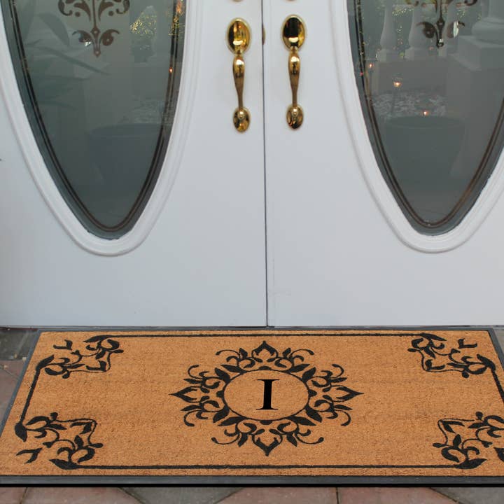 A1 home collections - Wholesale Door Mat - A1HC Natural Coir & Rubber Heavy Duty Monogrammed Doormats8