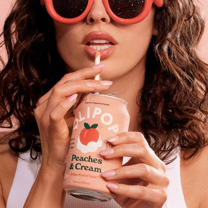 Olipop - Wholesale Soda/Carbonated Drink - Peaches & Cream
