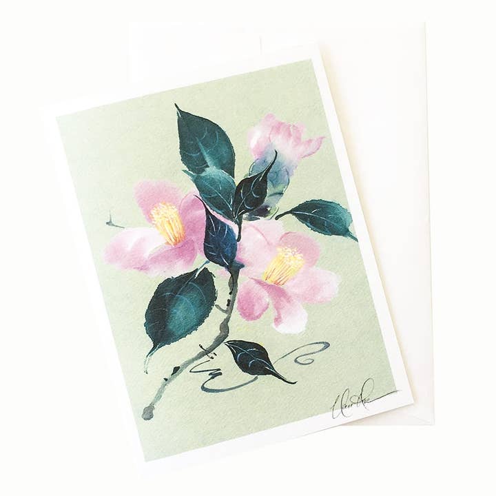 Camelia Wabisuke Sukiyaí para venta al por mayor de Nan Rae Studio