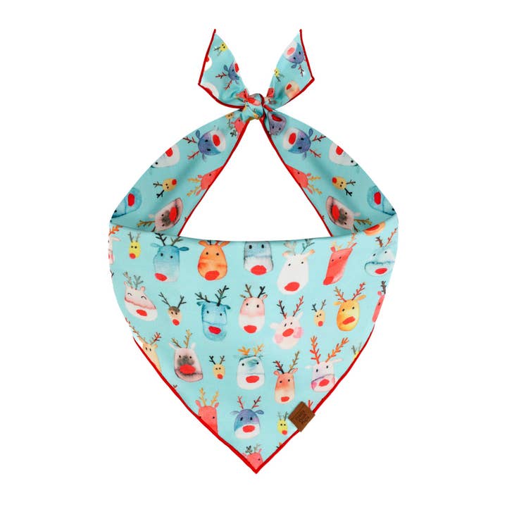Rudolph Bandana pour chien pour la vente par Pretty posh pups