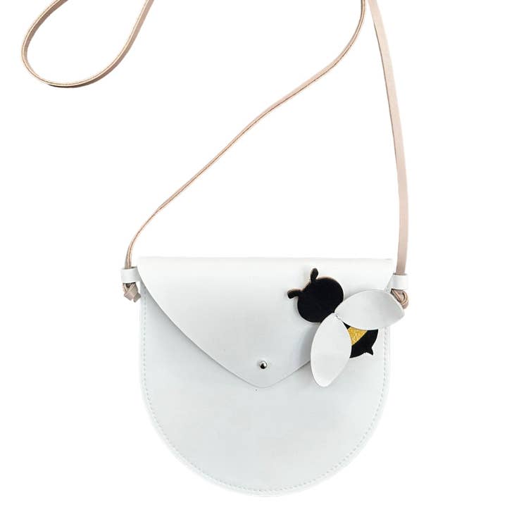 Bee Leather Bag with Pin for wholesale by ILLYTRILLY