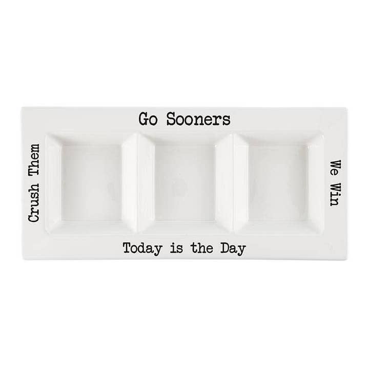 Condiment Platters - Sooners for wholesale by Angle