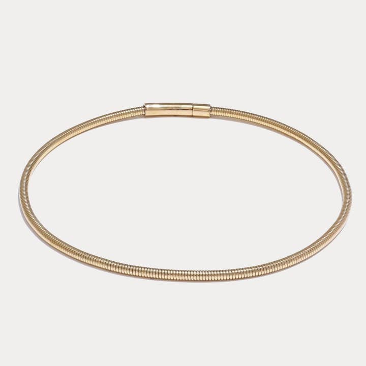 Danna Collana Girocollo Serpente Oro per la vendita all'ingrosso da parte di Petra Savage Jewelry