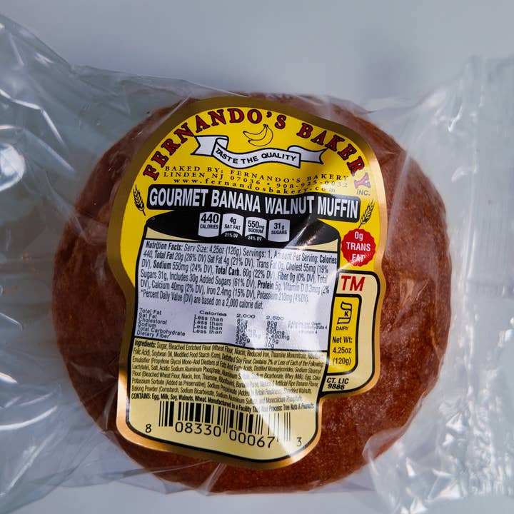 Horizon Top Market - Wholesale Muffin Mix - JUMBO MUFFINS-individually wrapped-5.15 OZ x 122