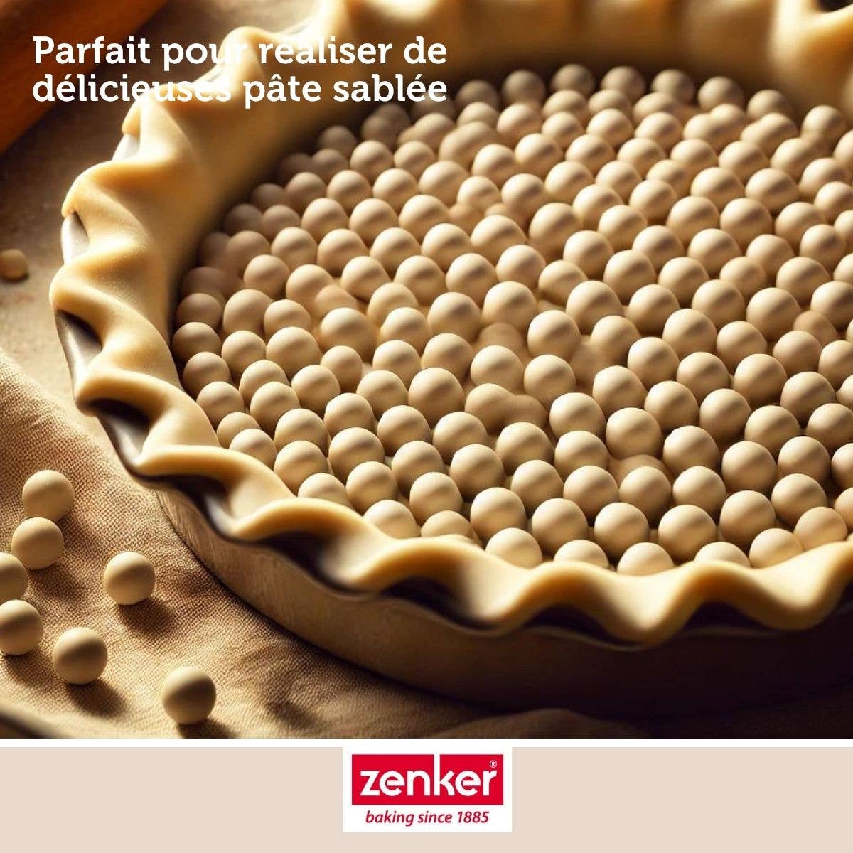 Zenker - Wholesale Baking Dish - Cooking balls for shortcrust pastry5