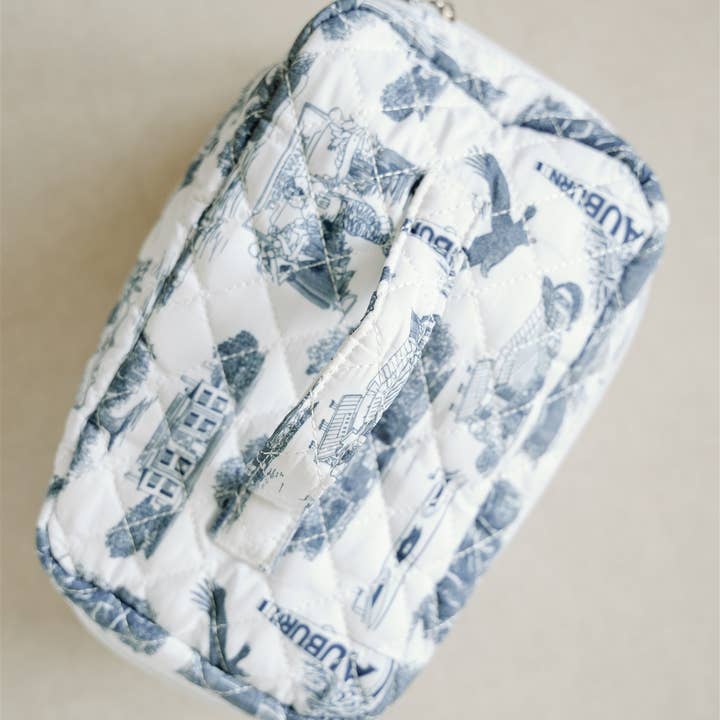 Gracefully Made Art - Wholesale Makeup/Cosmetic Bag - Auburn University Make Up Toiletry Bag1