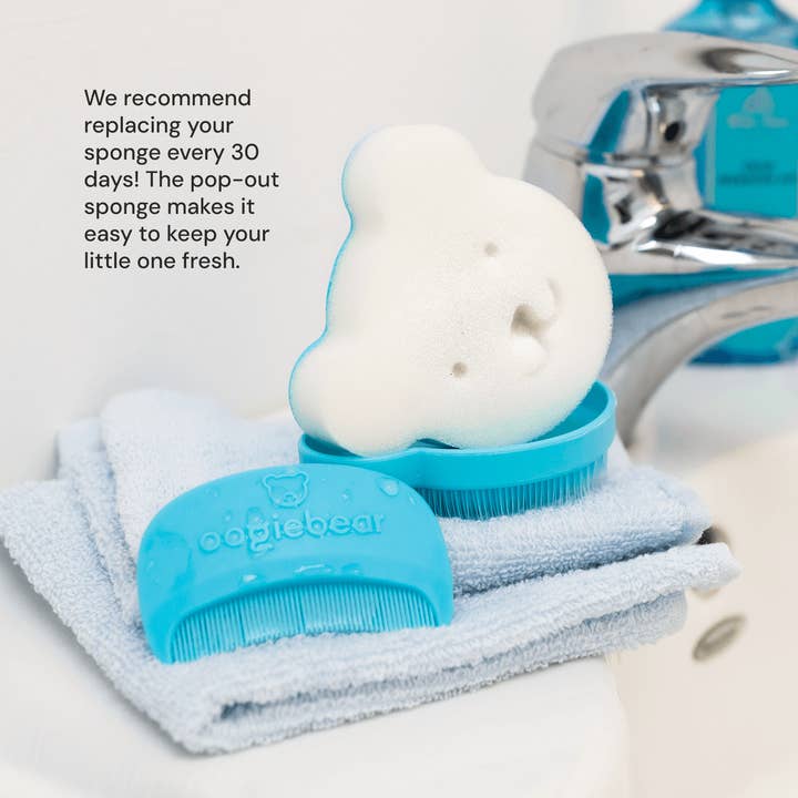 oogiebear – Großhandel Milchschorf-Bürste – Baby – oogiebear Baby-Kopfgneis-Set