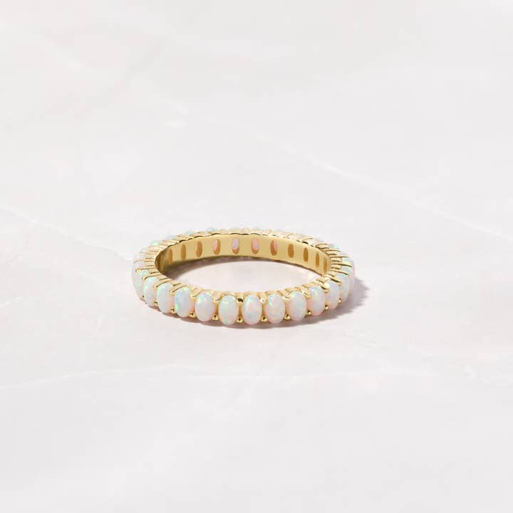 Sami Jewels - Wholesale Multi-Stone Ring - Opal Eternity Ring