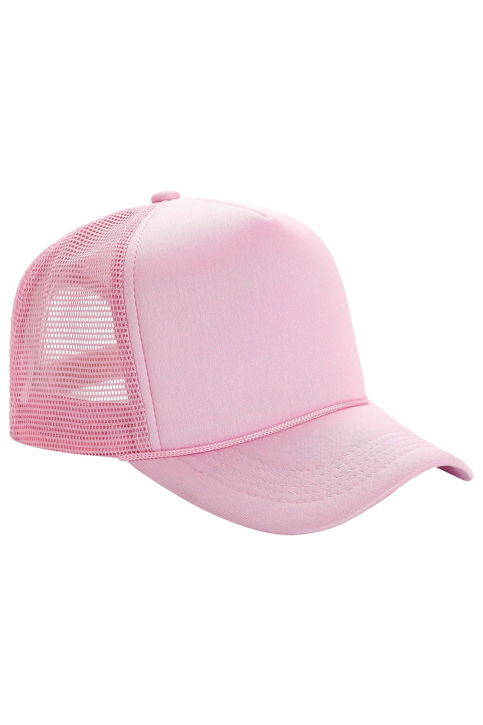 Cap Zone - Wholesale Trucker Hat - Unisex - Solid Five Panel Foam Trucker Hat16