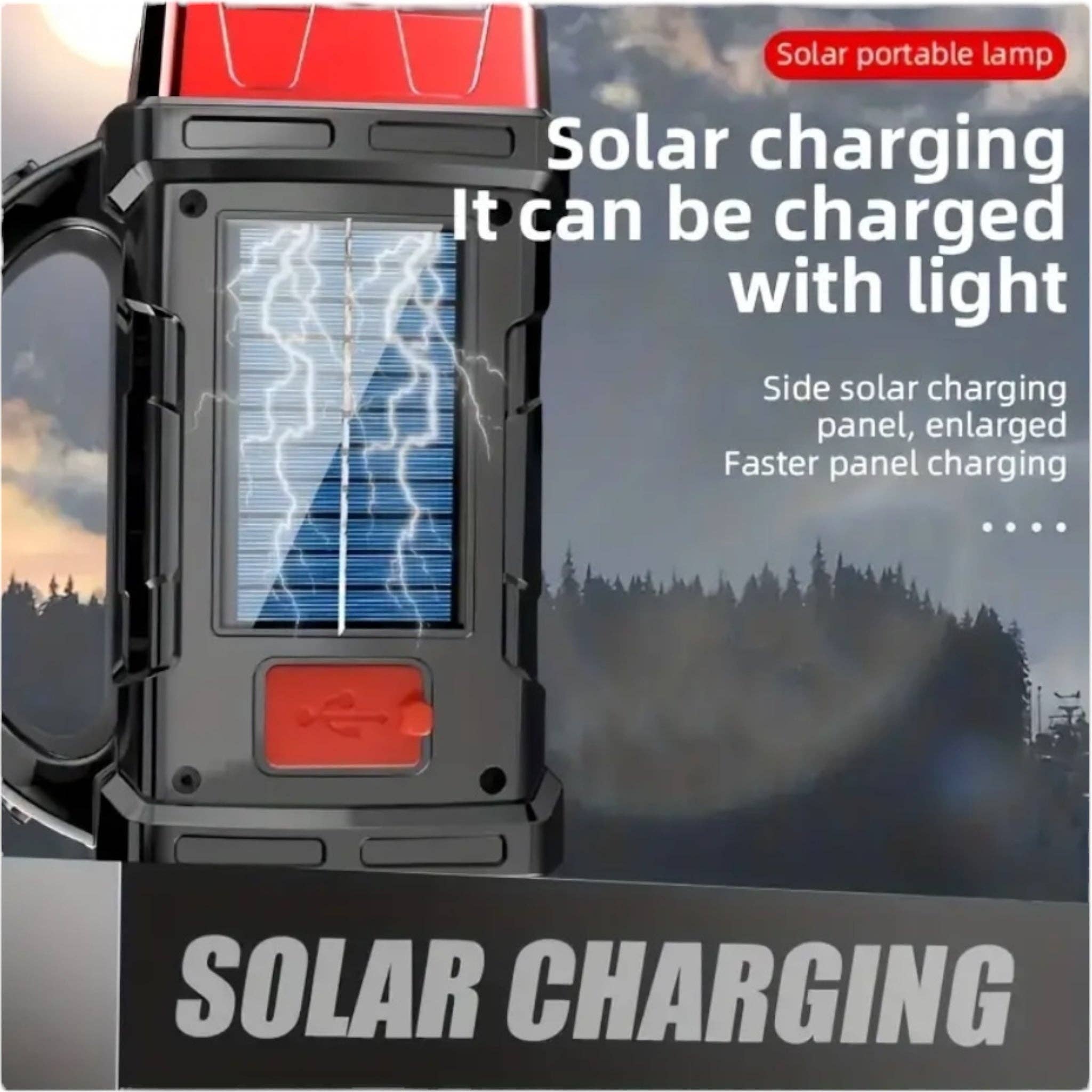 Kinky Pleasure - Wholesale Portable Charger - SolarFish - T120 - Solar Lamp with USB Charging1