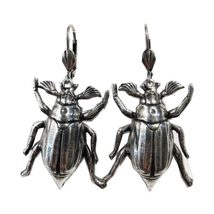 Denisa rustfrit sølv øreringe - smykker for engroshandel hos Lotta Djossou Paris