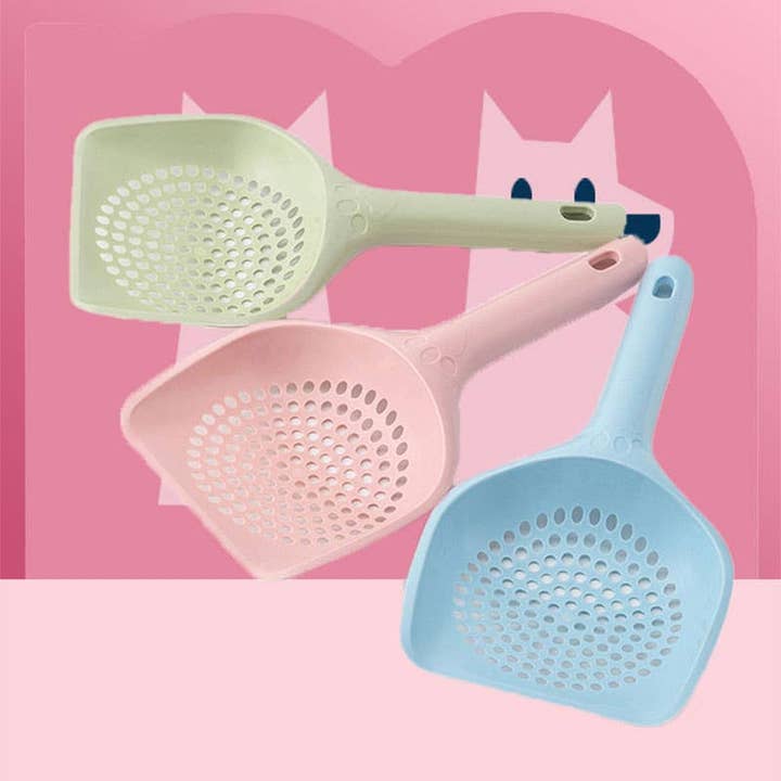 PAWPAWwholesale - Wholesale Cat Litter Box - Cat Litter Scoop, Durable Plastic, Easy Cleaning_CWMM51744